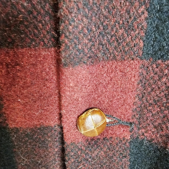 Wool Sherpa Lined Buffalo Check Lumber Jack Jacket Duer Ex Machina - Picture 6 of 9